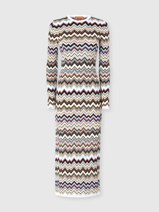 CHEVRON KIT MIDI DRESS