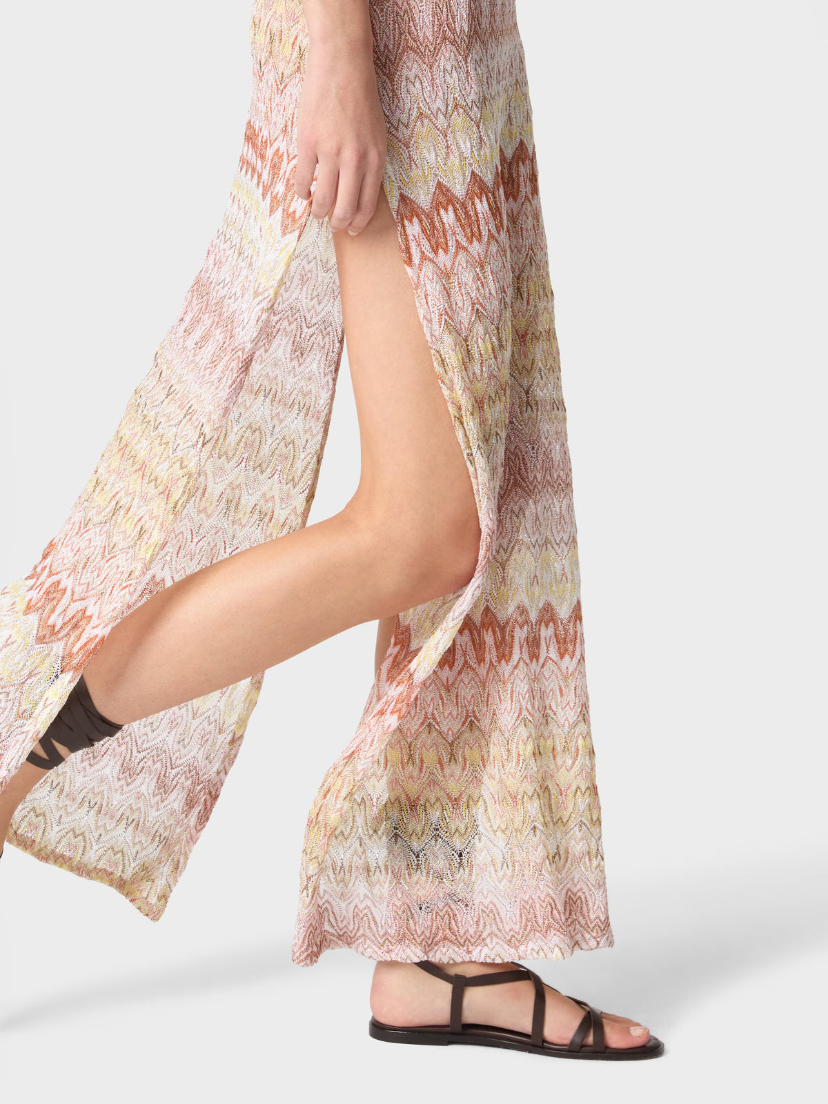 LONG LACE COVER UP