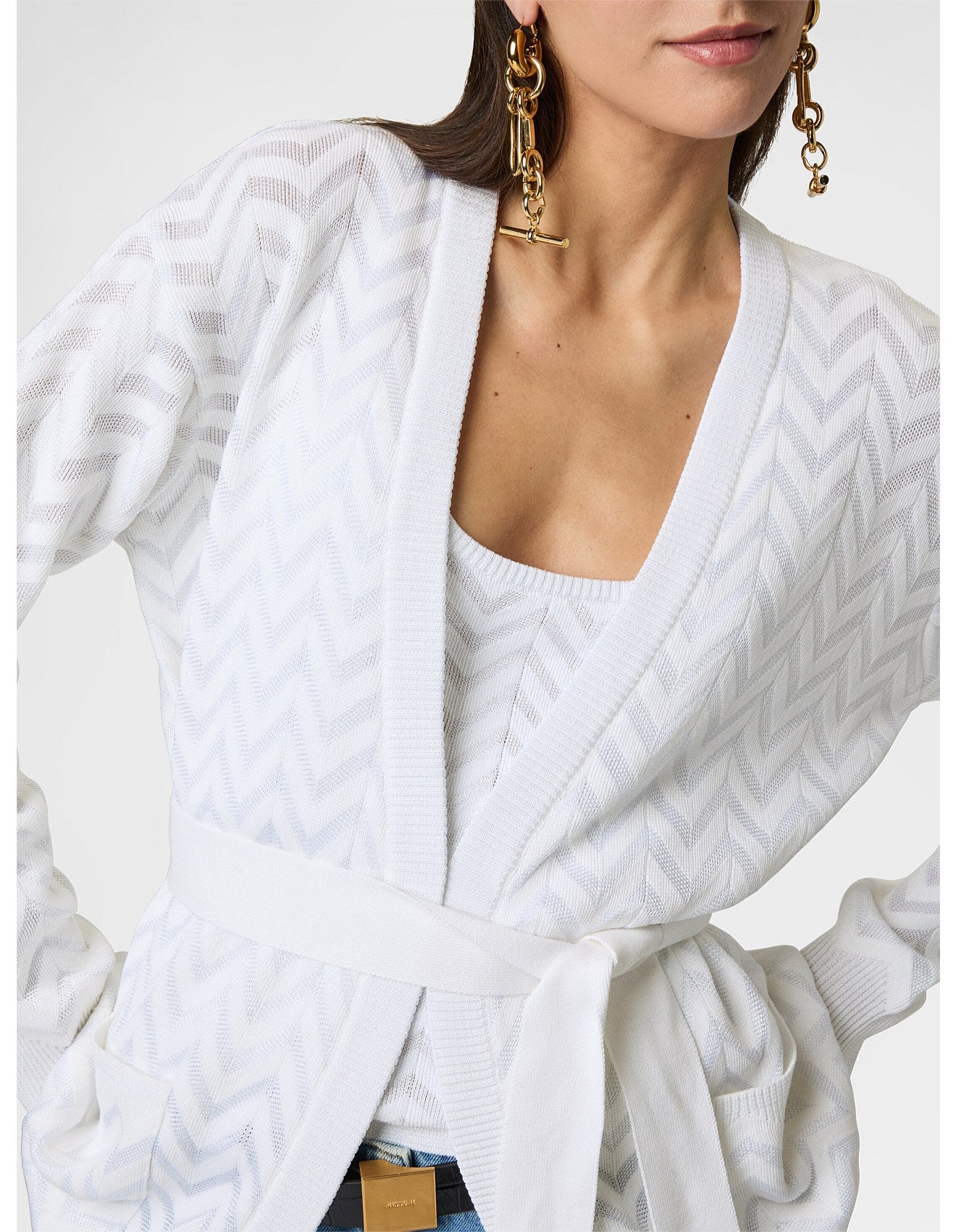 COTTON BLEND CARDIGAN