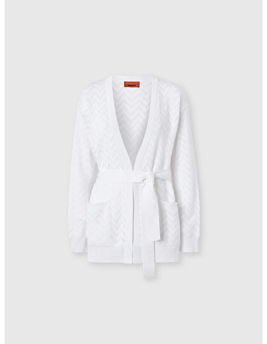 COTTON BLEND CARDIGAN