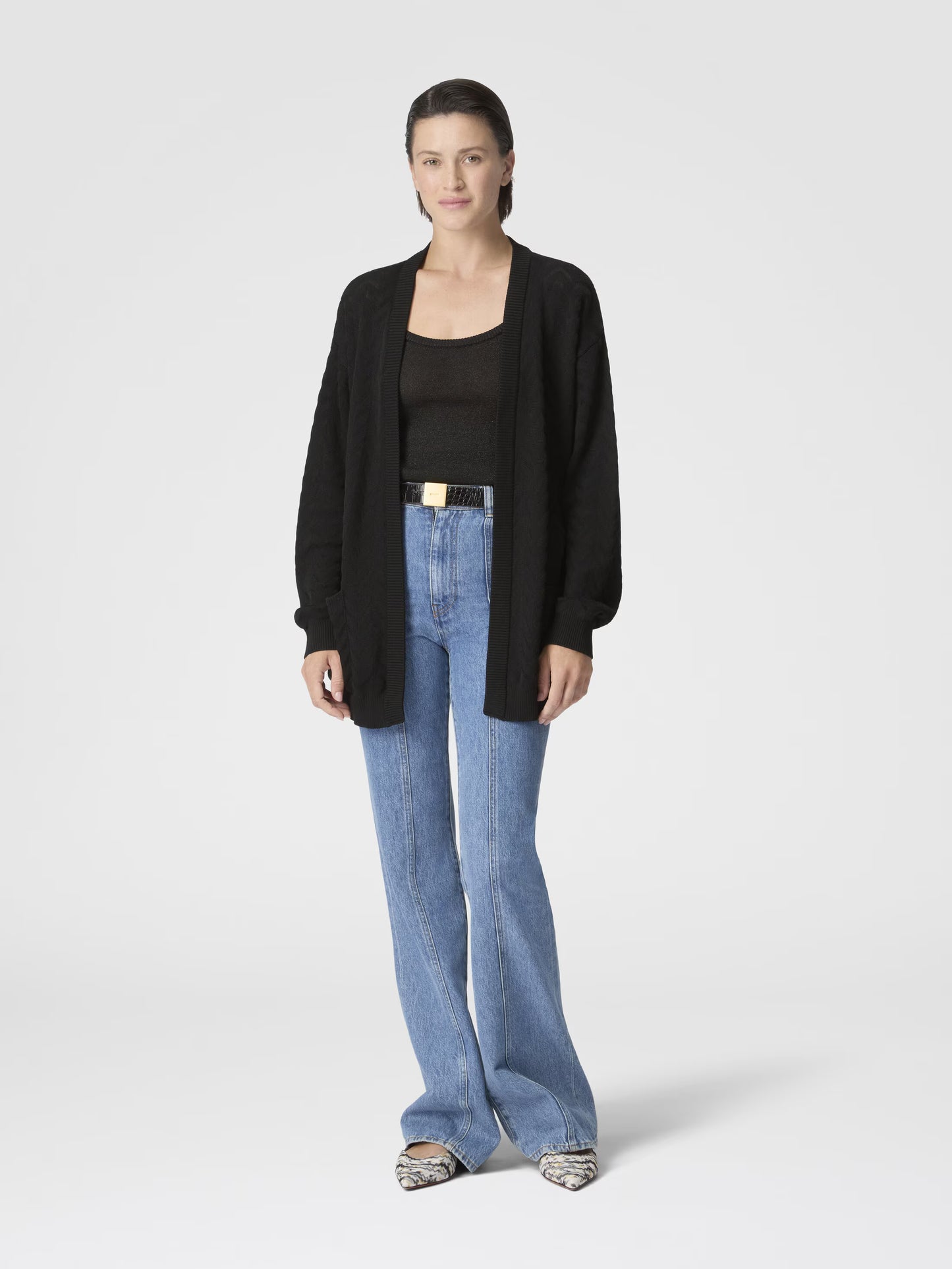 COTTON BLEND CARDIGAN