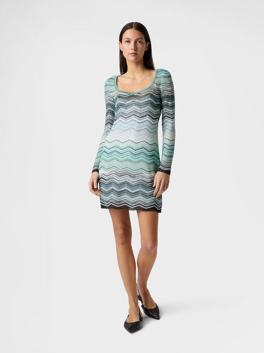 MINI DRESS WITH SEQUINS