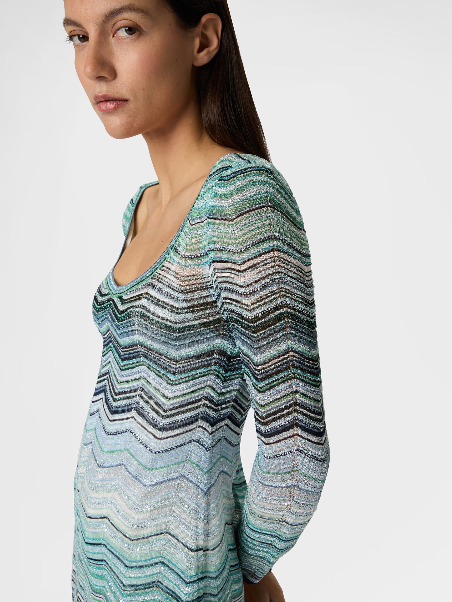 MINI DRESS WITH SEQUINS