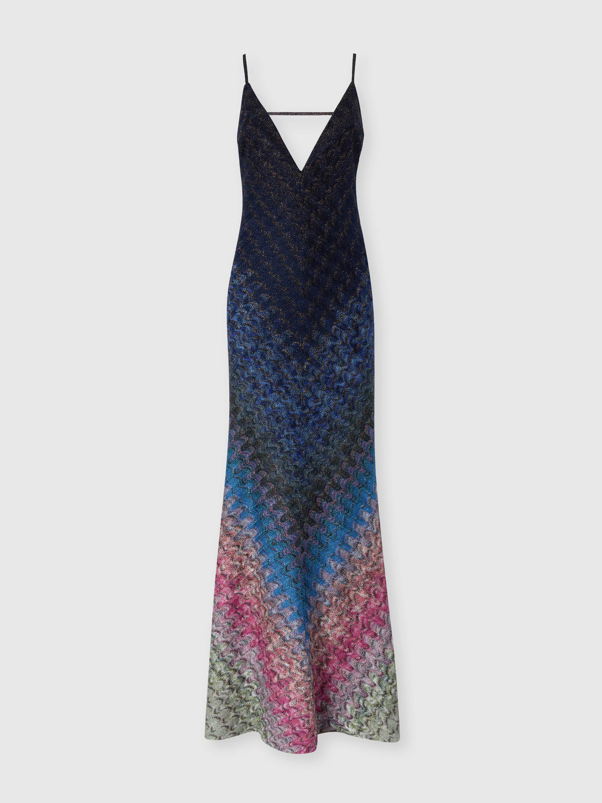 DÉGRADÉ LAMÉ LONG DRESS