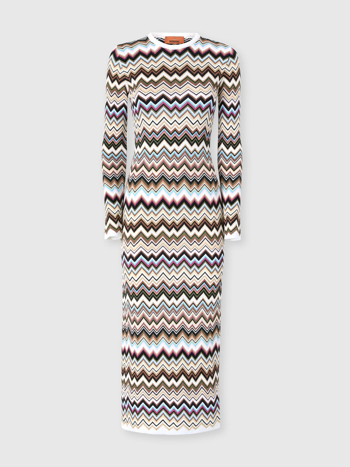 CHEVRON KIT MIDI DRESS