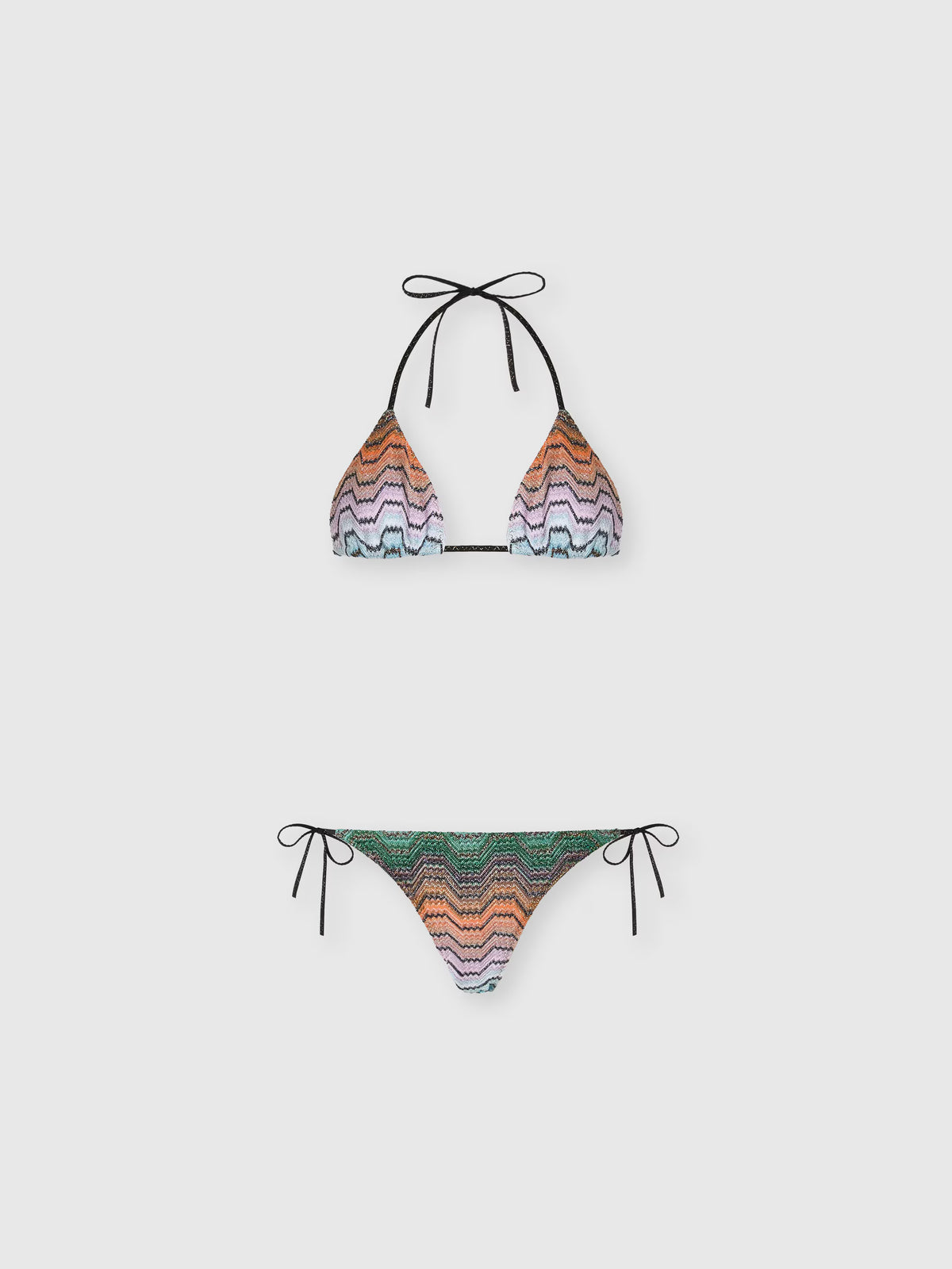 TRIANGLE BIKINI LAME BLEND