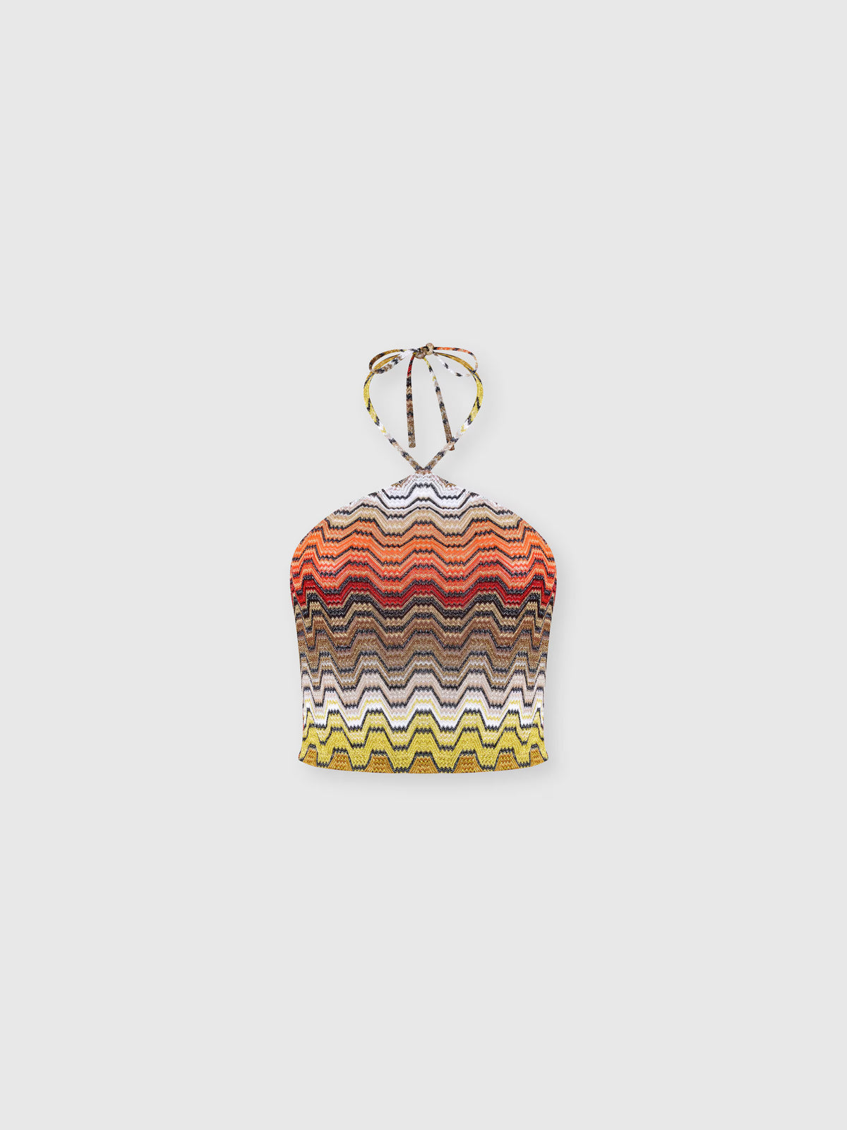 HALTER TOP LAME BLEND