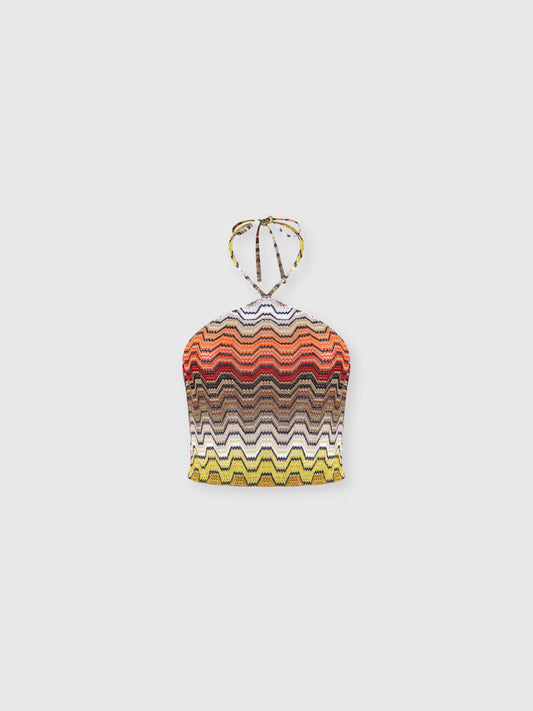 HALTER TOP LAME BLEND