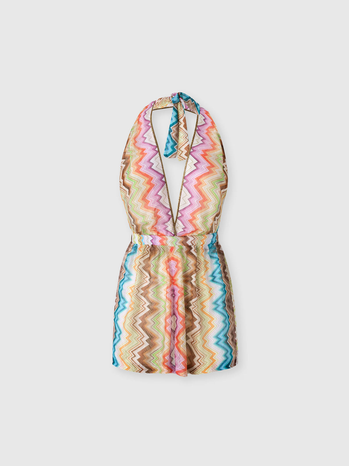 SHORT JUMPSUIT PRINT MOTIF
