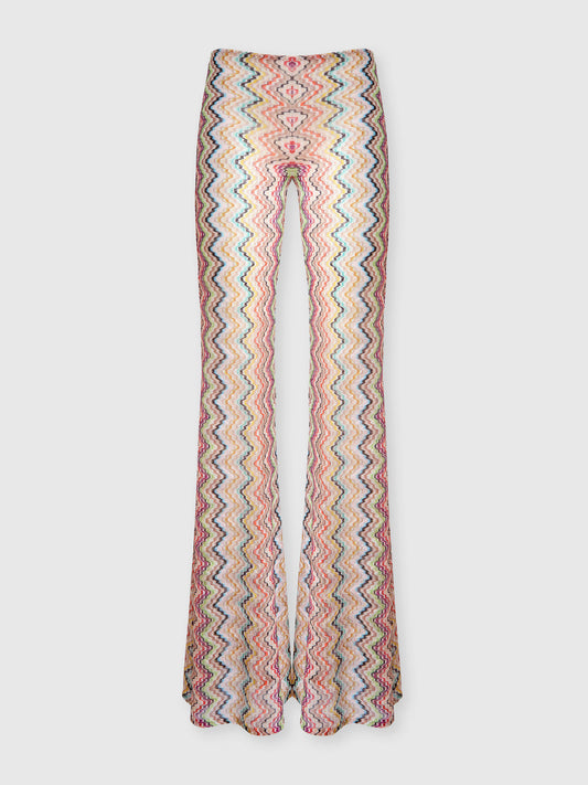 FLARE TROUSER PRINTED MOTIF