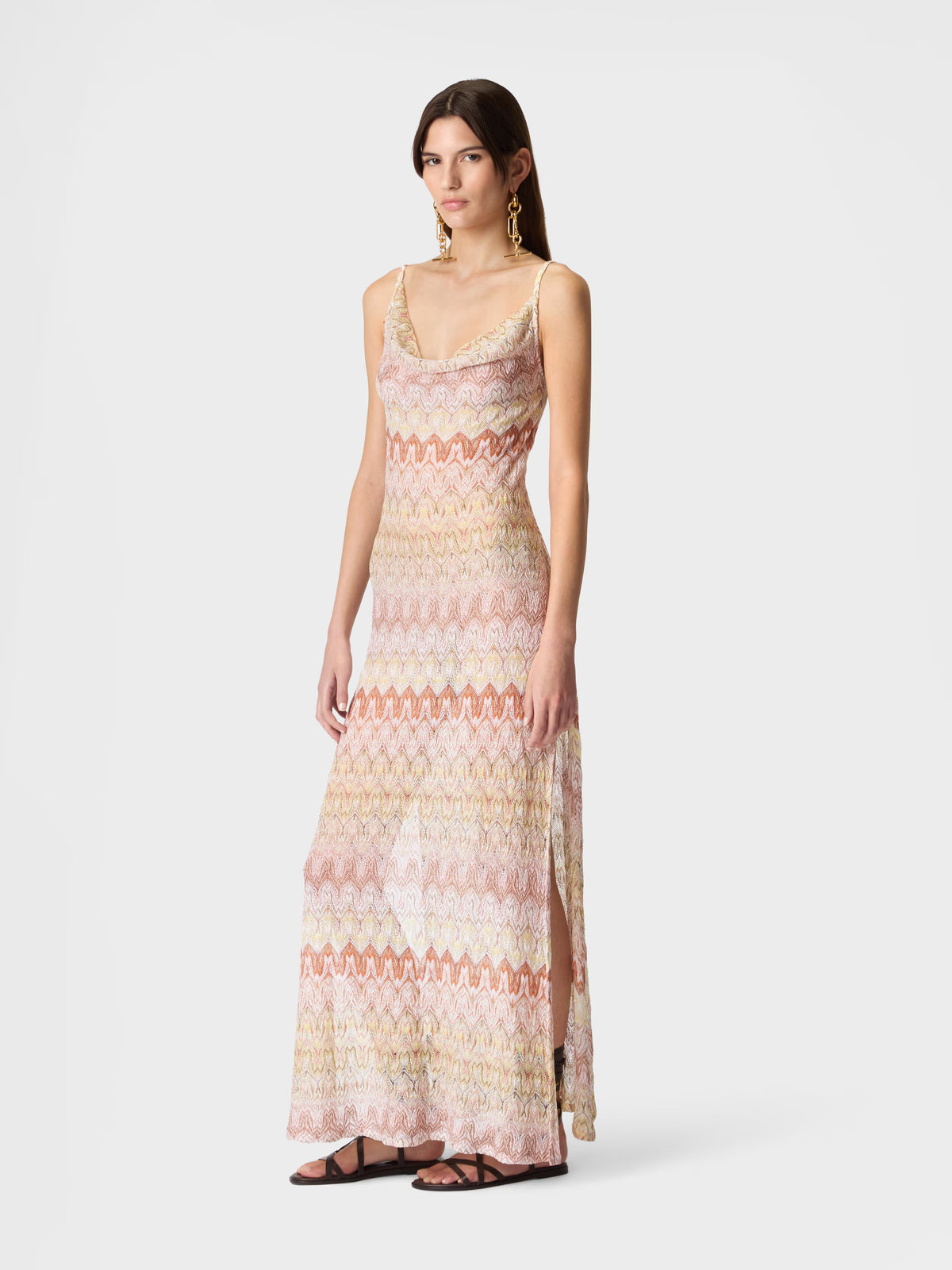 LONG LACE COVER UP