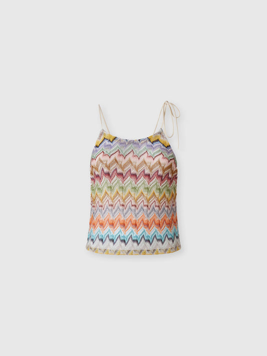 LAMÉ TOP W STRAPS