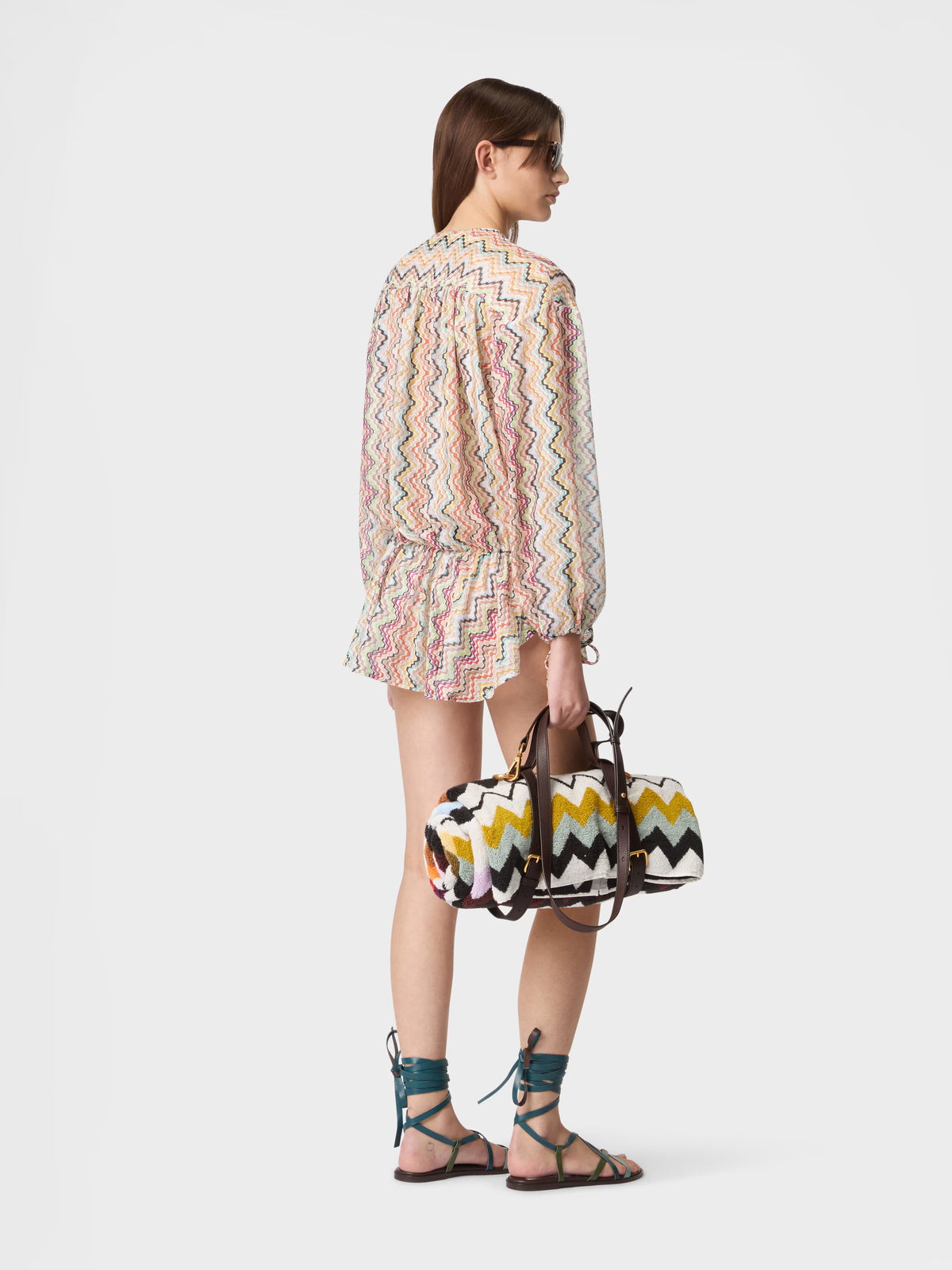 LONG SLEEVE MINI COVER-UP