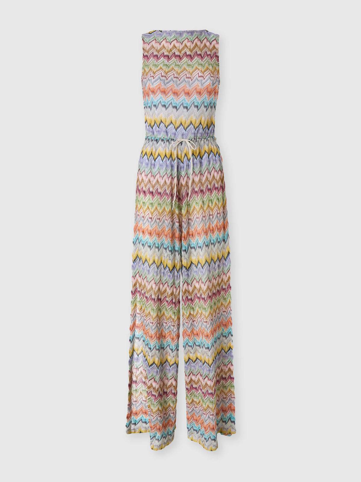 LONG COVER-UP JUMPSUIT W CUT-OUT